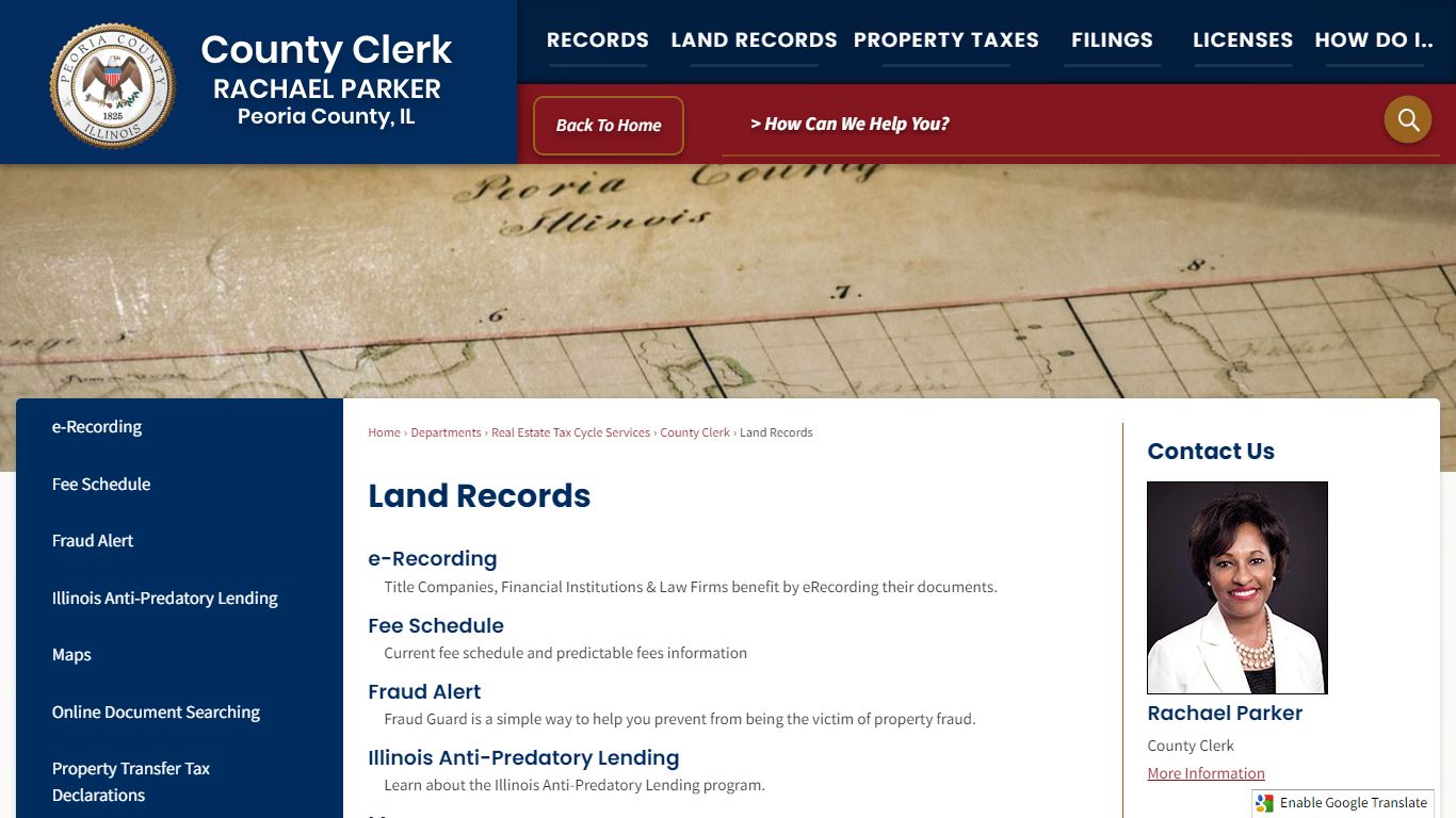 Land Records | Peoria County, IL