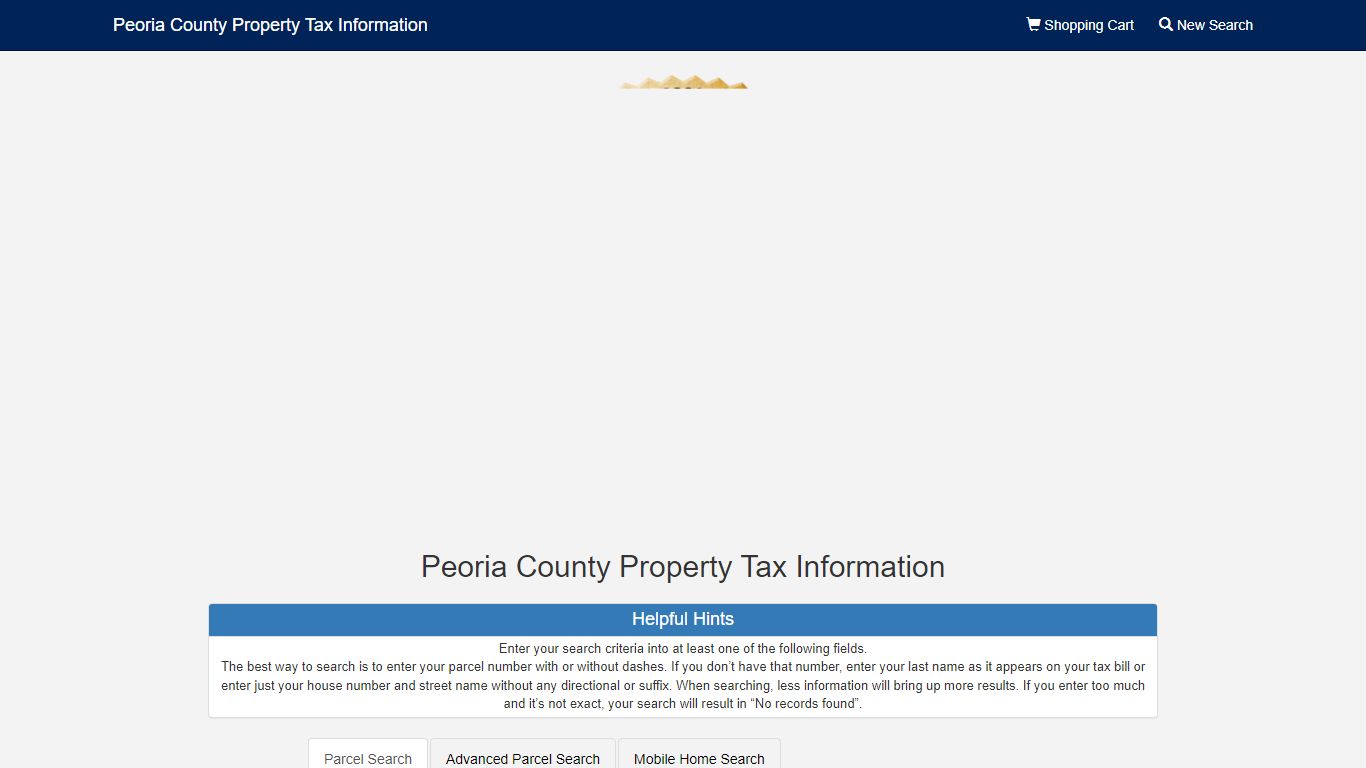 Peoria County Property Tax Information